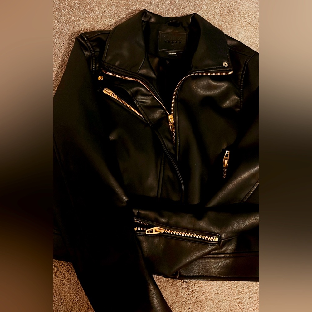 Blank NYC leather jacket